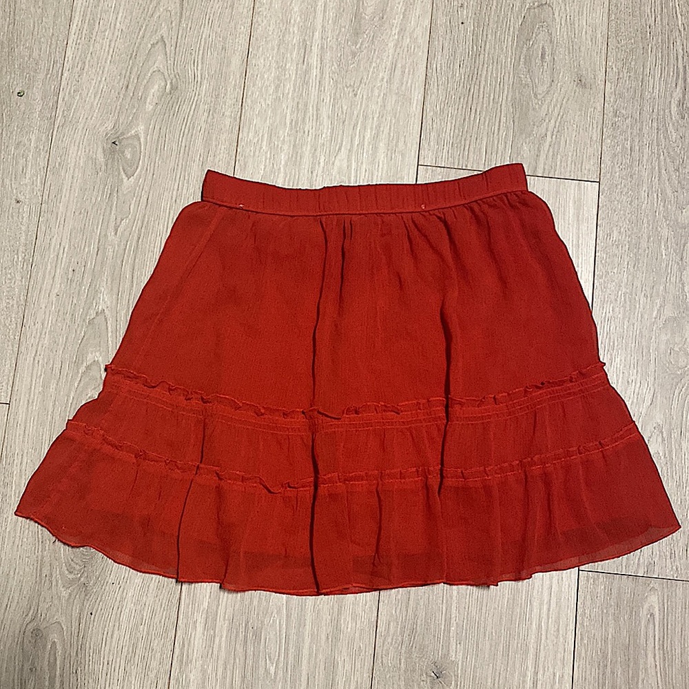 Abercrombie & Fitch ruffled skirt